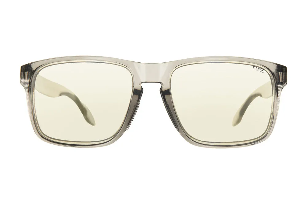 Fuse Egmont XL Sunglasses | Clear Grey