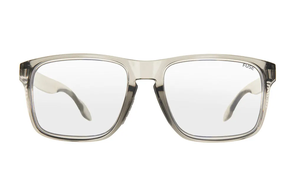 Fuse Egmont XL Sunglasses | Clear Grey