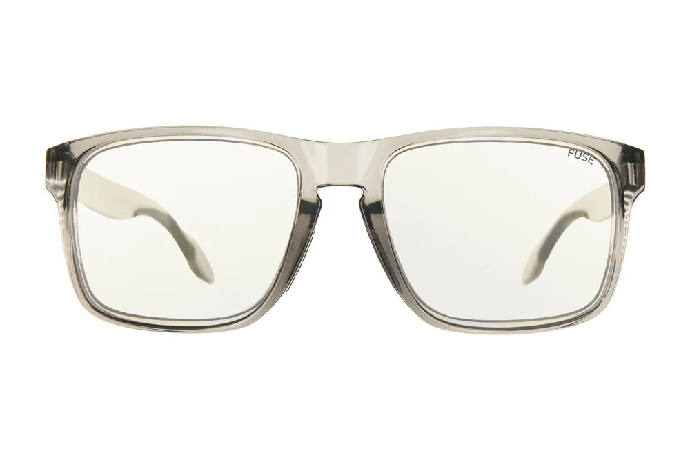 Fuse Egmont XL Sunglasses | Clear Grey