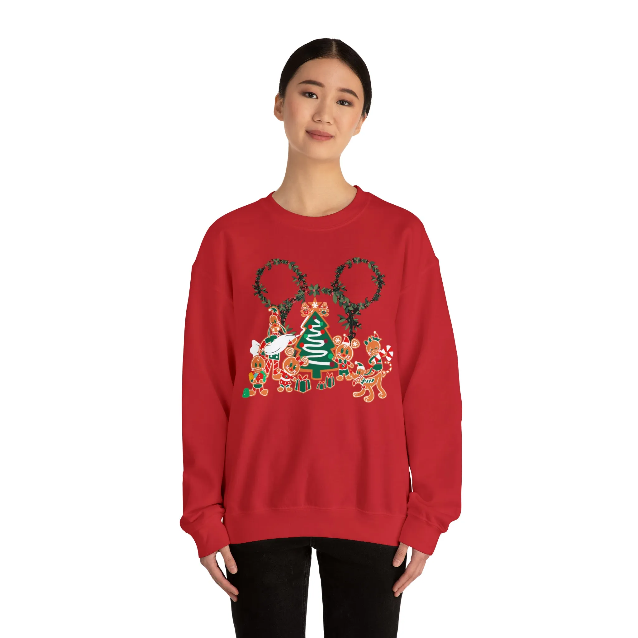 Gingerbread Family Christmas Sweatshirt*