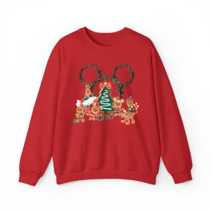 Gingerbread Family Christmas Sweatshirt*