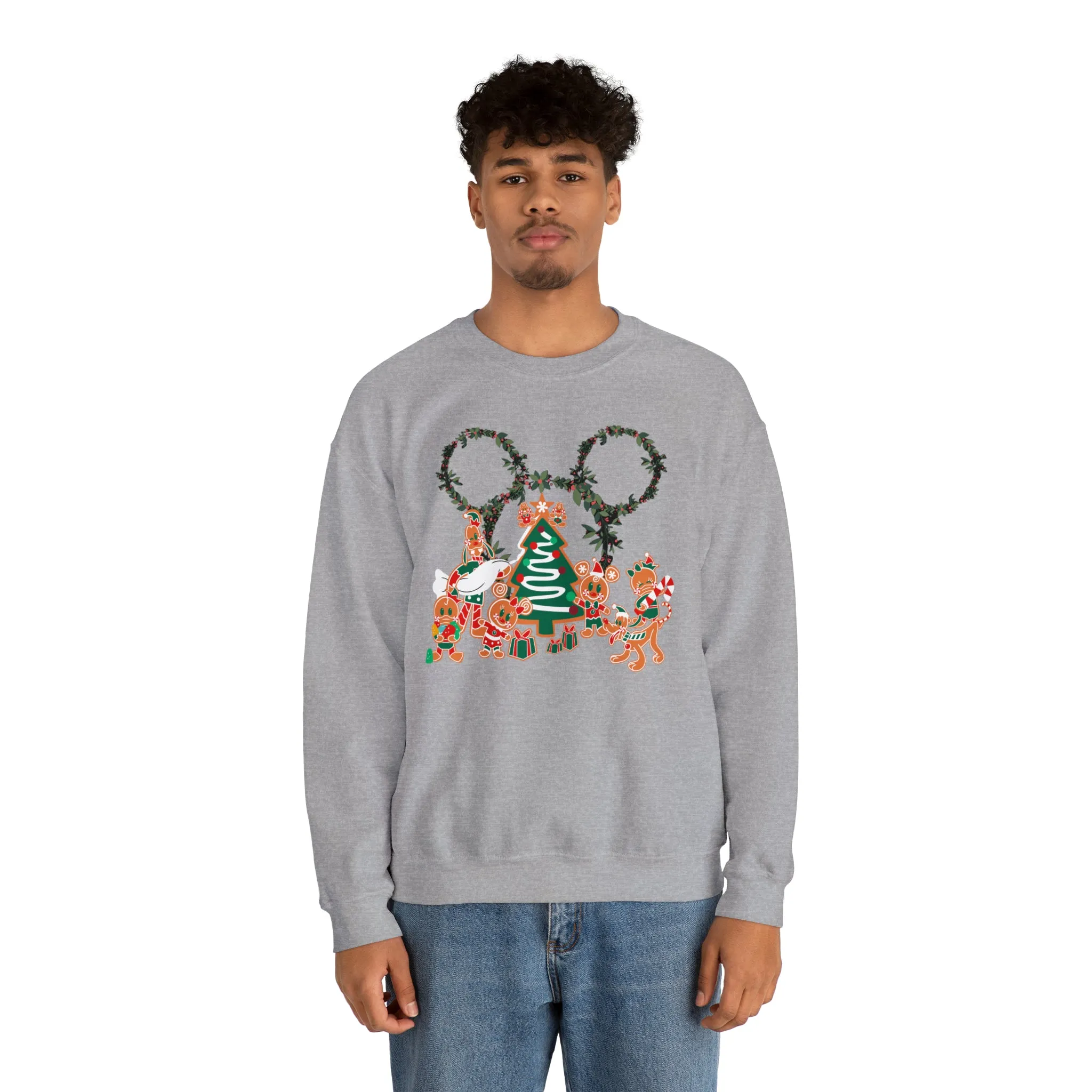Gingerbread Family Christmas Sweatshirt*