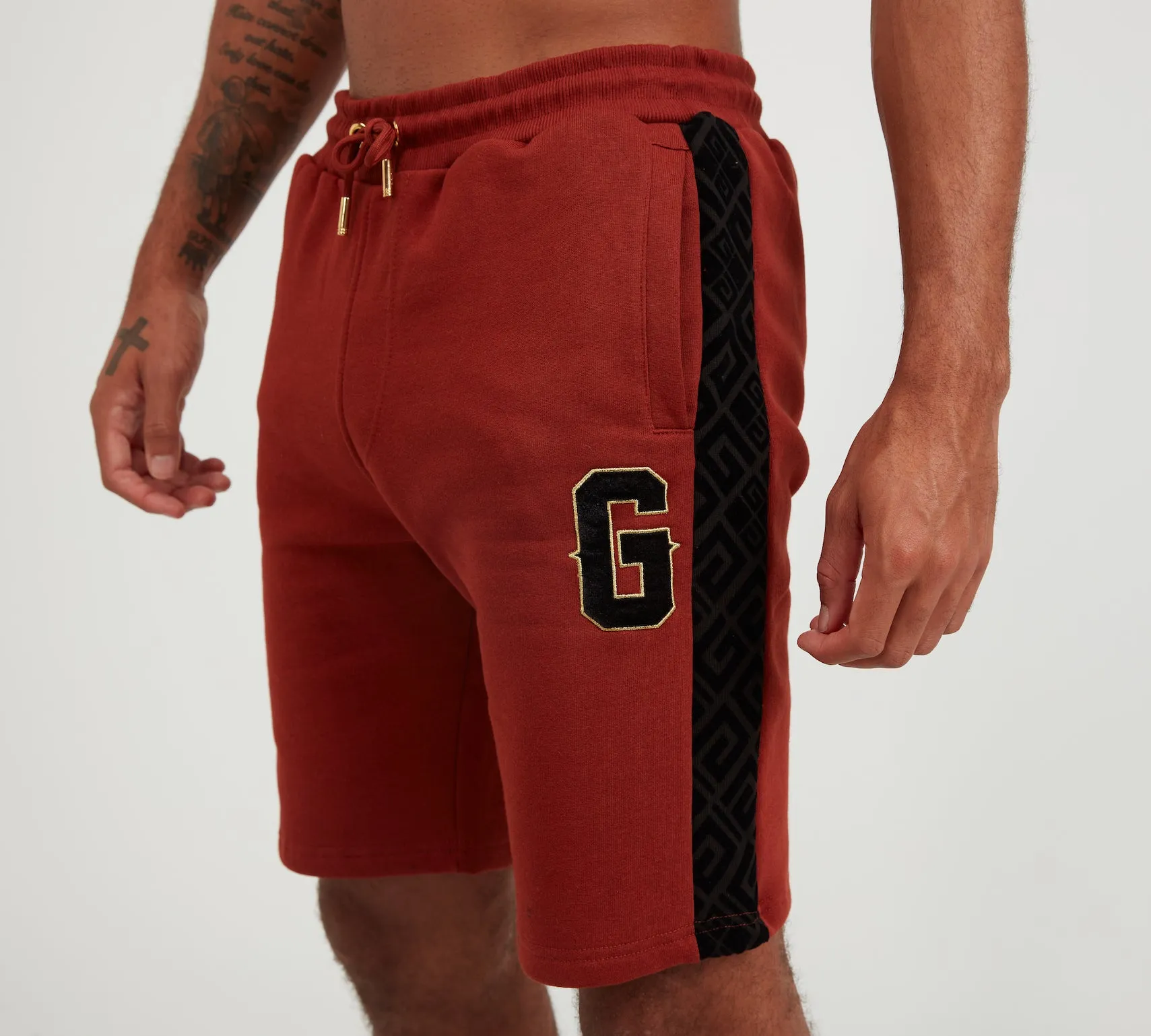 Glorious Gangsta Destino Shorts Rust Brown