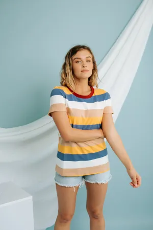 Golden Hour Striped Tee