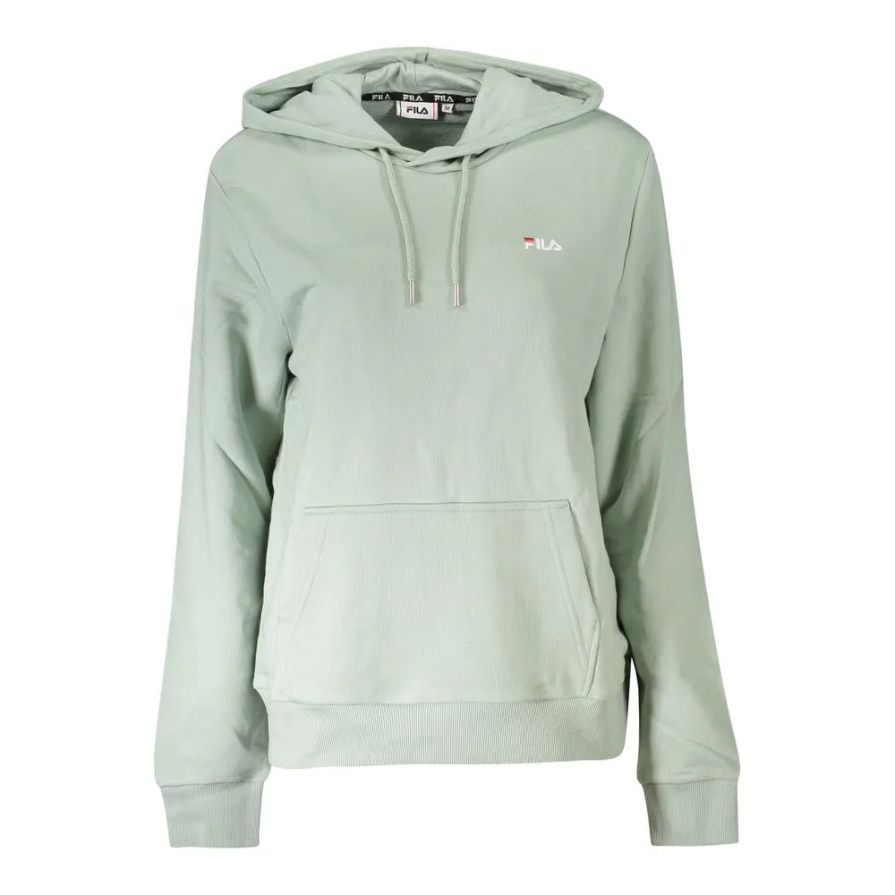 Green Cotton Women Sweater