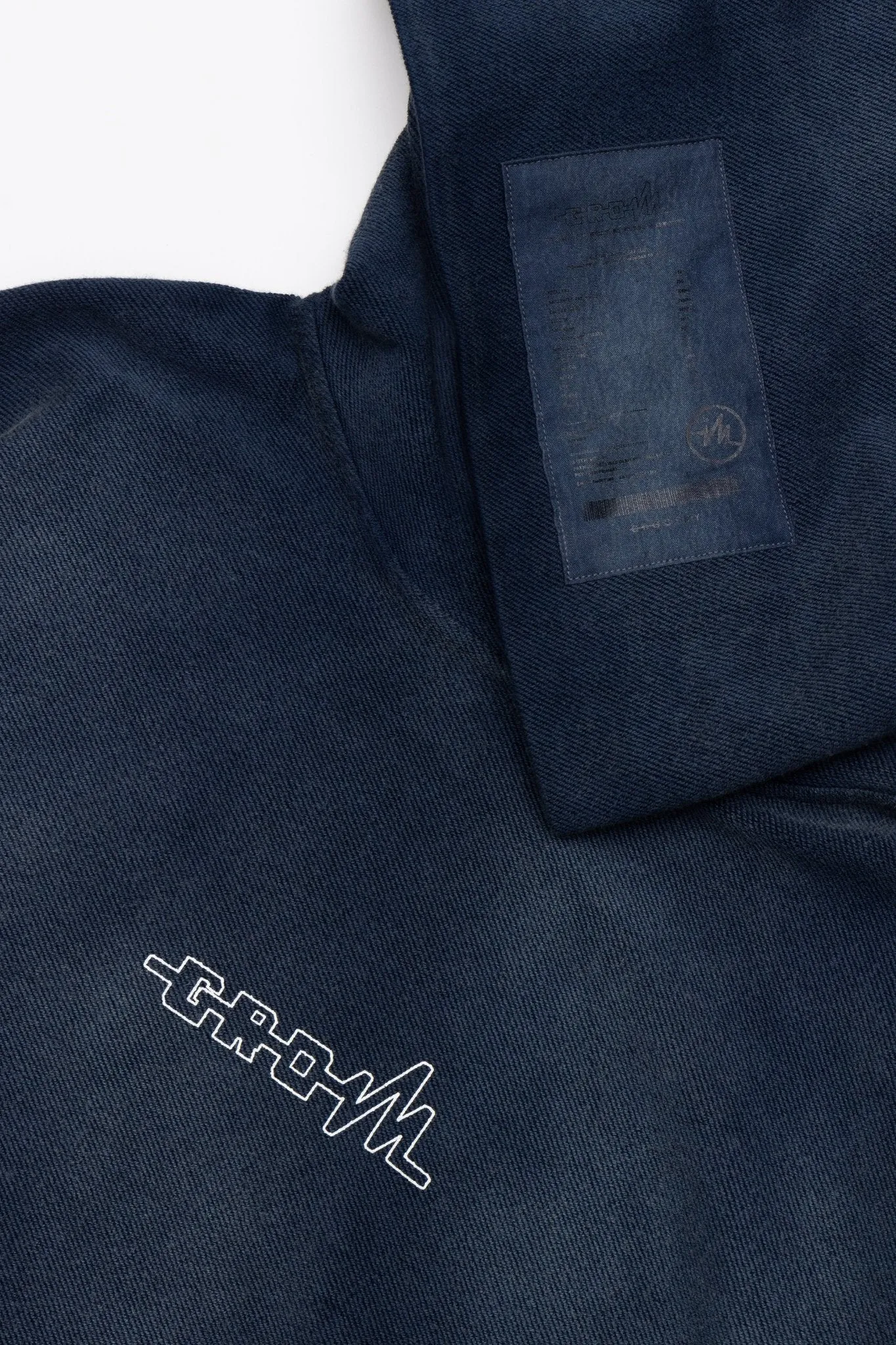 GROCERY SW-432 ODÝSSEIA PULLOVER HOODIE/ DARK SEA BLUE