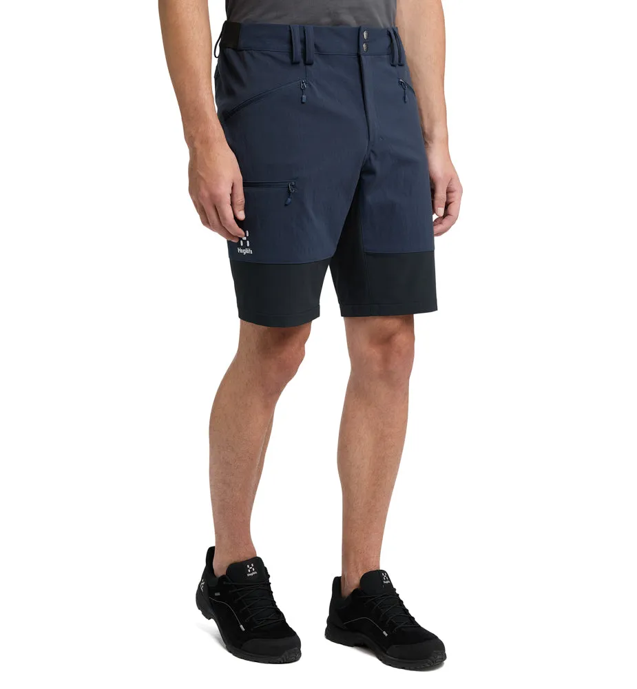 Haglöfs Mid Slim Shorts Men Tarn Blue / True Black