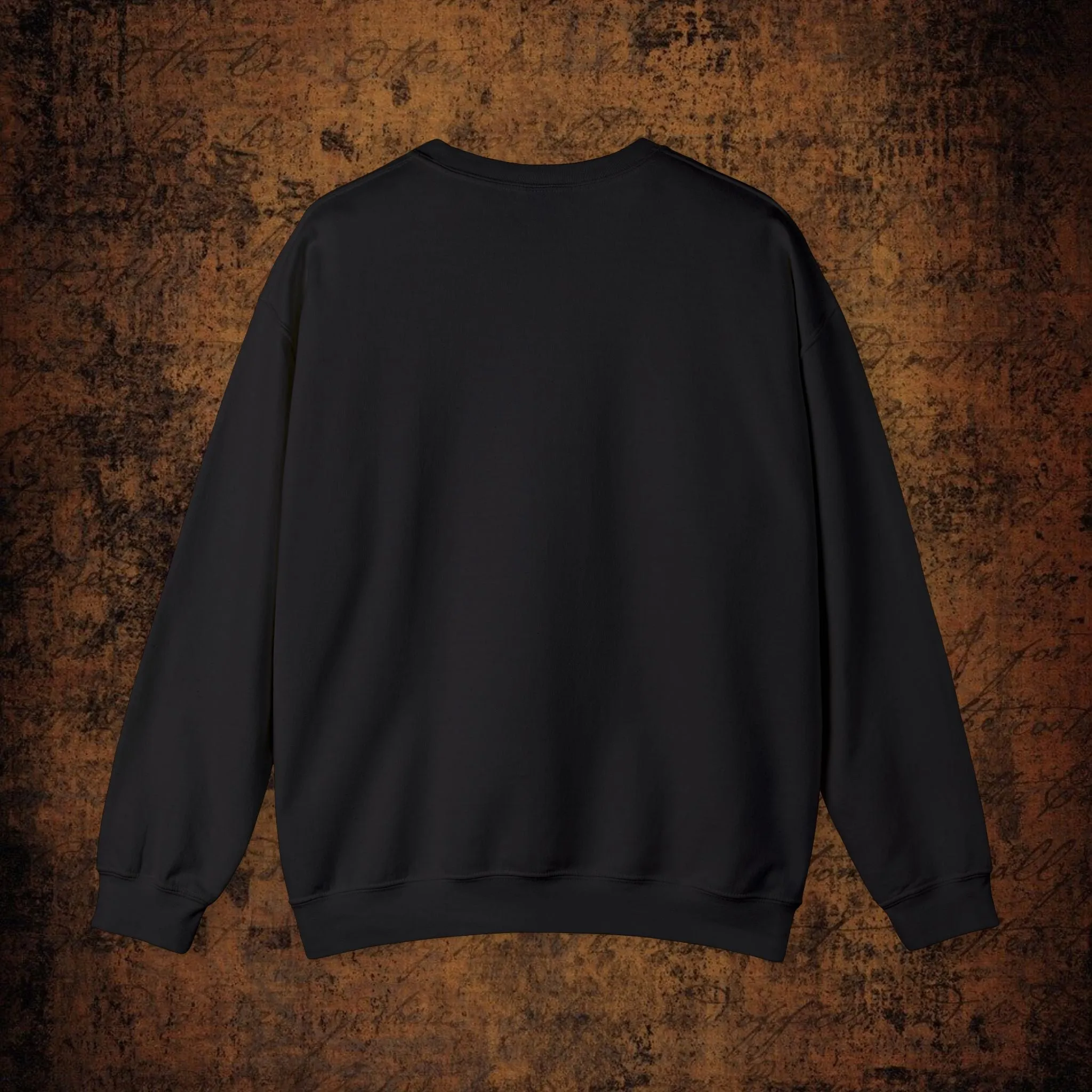 Halloween Unisex Heavy Blend™ This Is Some Boo Shit Typography Embroidered Crewneck Sweatshirt