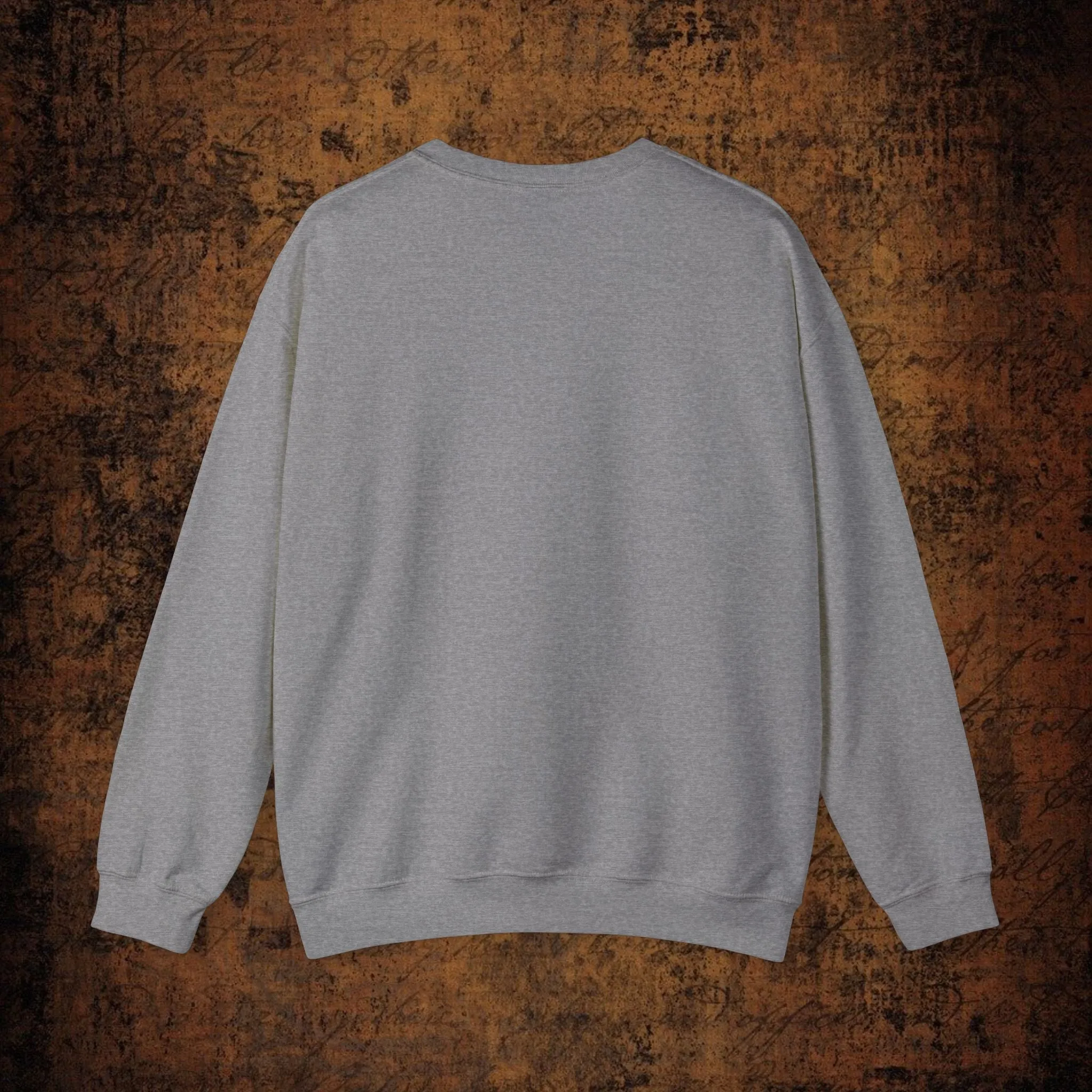 Halloween Unisex Heavy Blend™ This Is Some Boo Shit Typography Embroidered Crewneck Sweatshirt