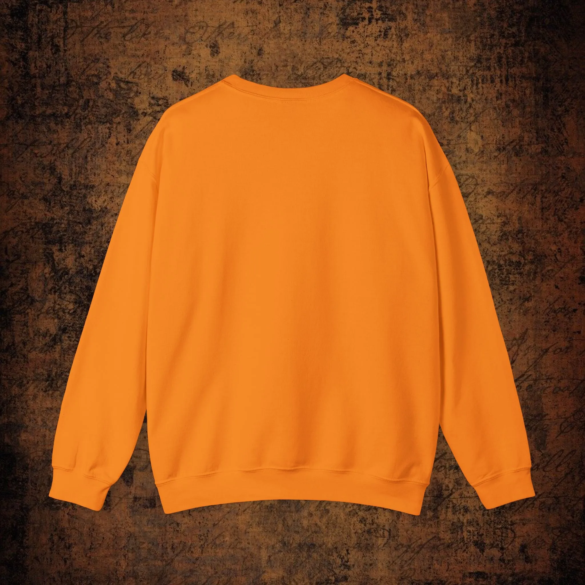 Halloween Unisex Heavy Blend™ This Is Some Boo Shit Typography Embroidered Crewneck Sweatshirt