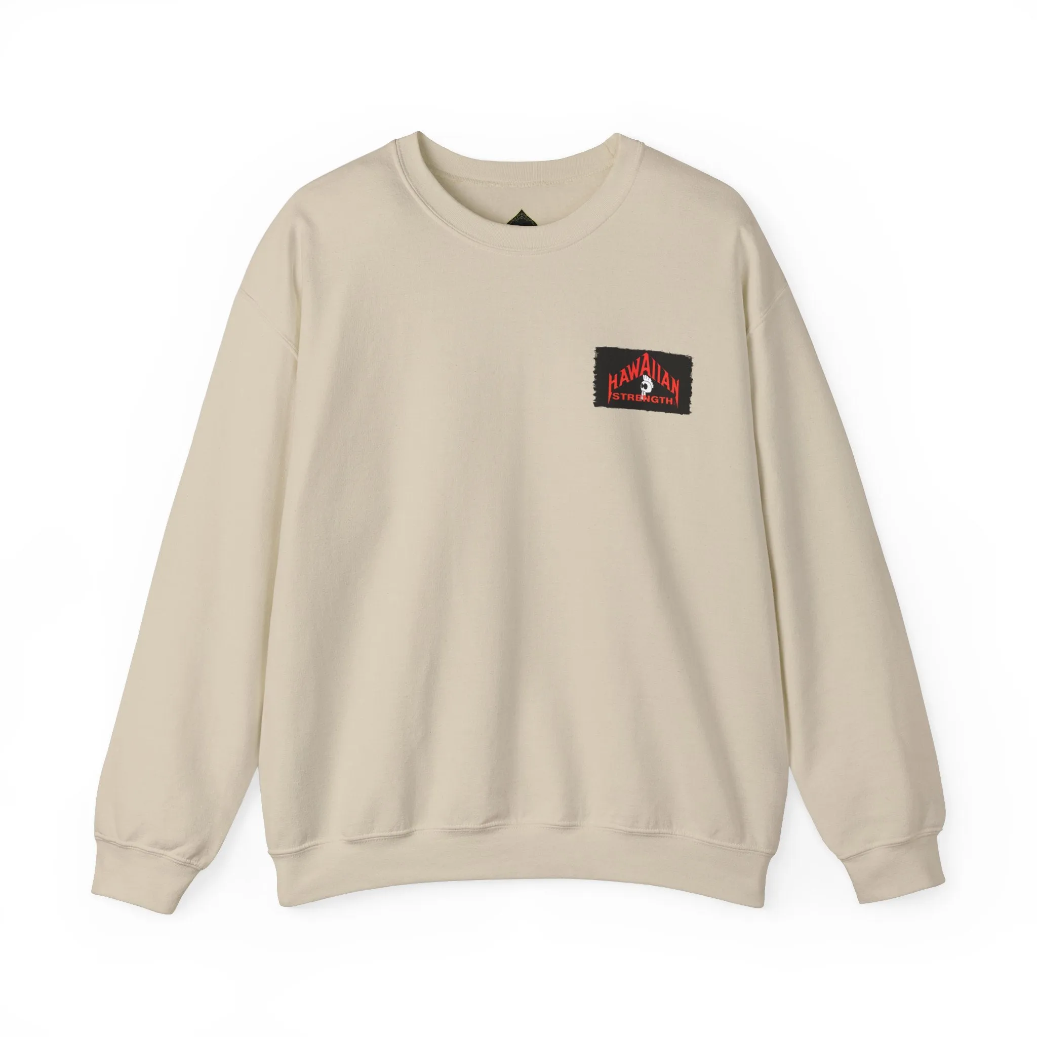 Hawaiian Strength Strength and Spirit of the People Vintage Design 90s New Print Unisex Heavy Blend™ Crewneck Sweatshirt