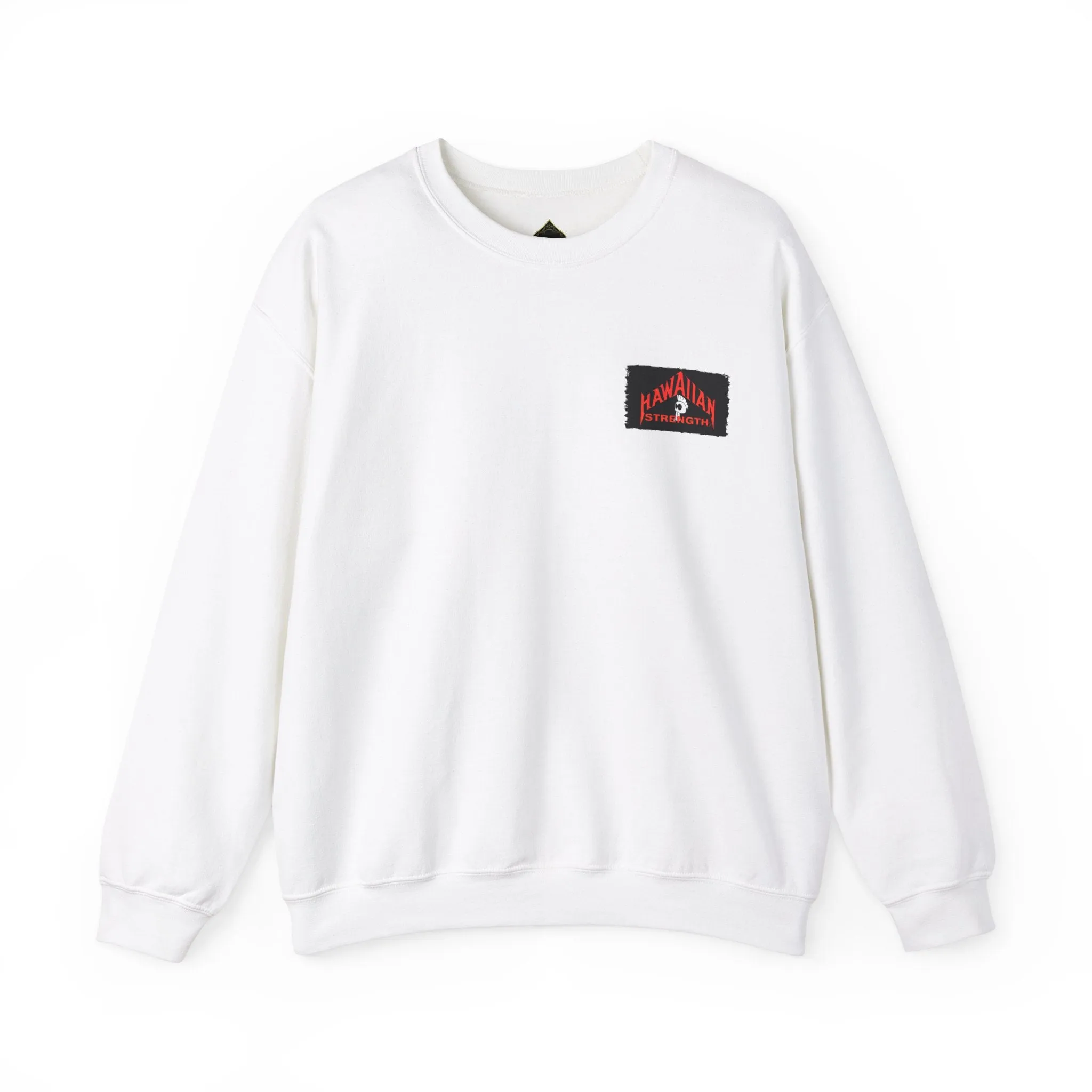 Hawaiian Strength Strength and Spirit of the People Vintage Design 90s New Print Unisex Heavy Blend™ Crewneck Sweatshirt