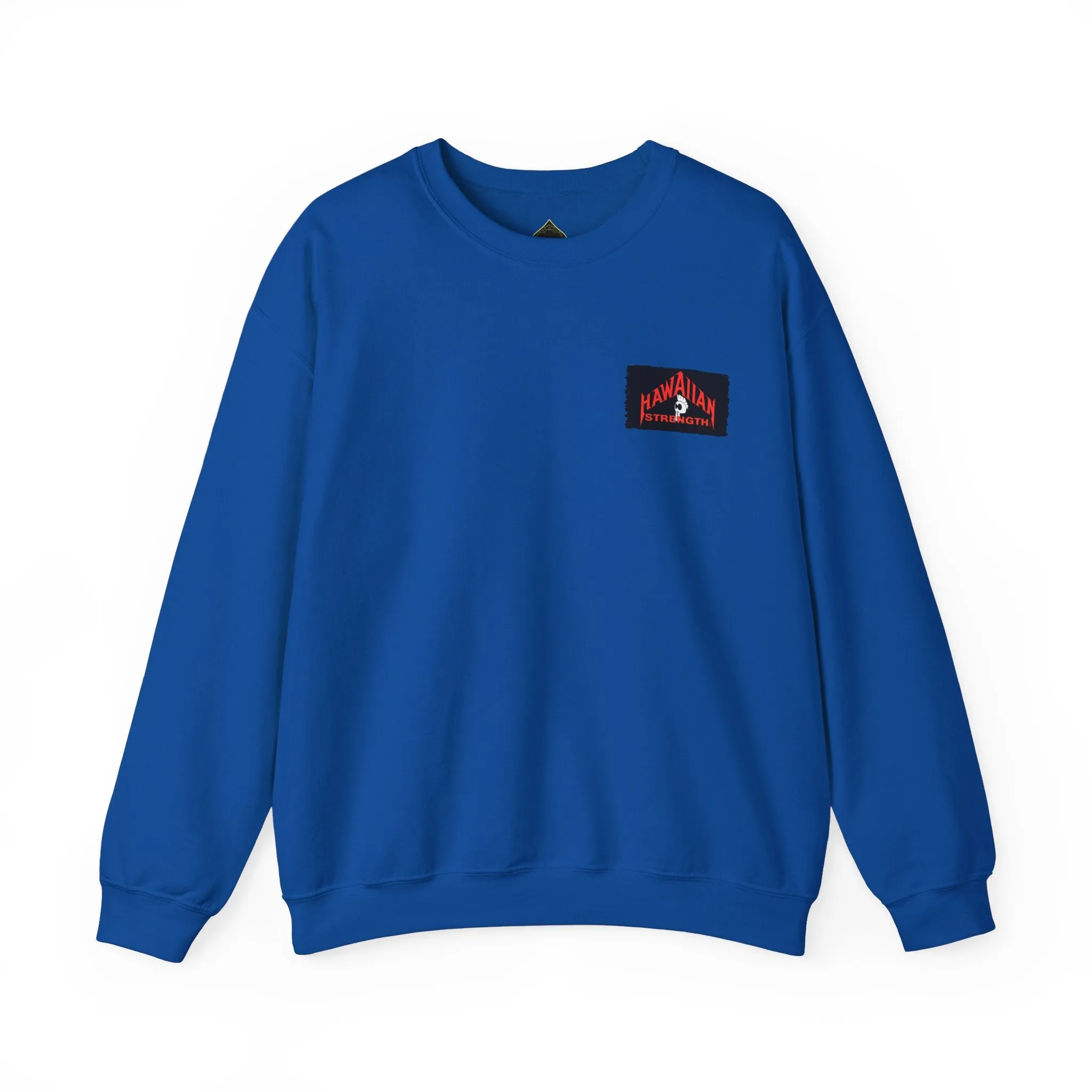 Hawaiian Strength Strength and Spirit of the People Vintage Design 90s New Print Unisex Heavy Blend™ Crewneck Sweatshirt