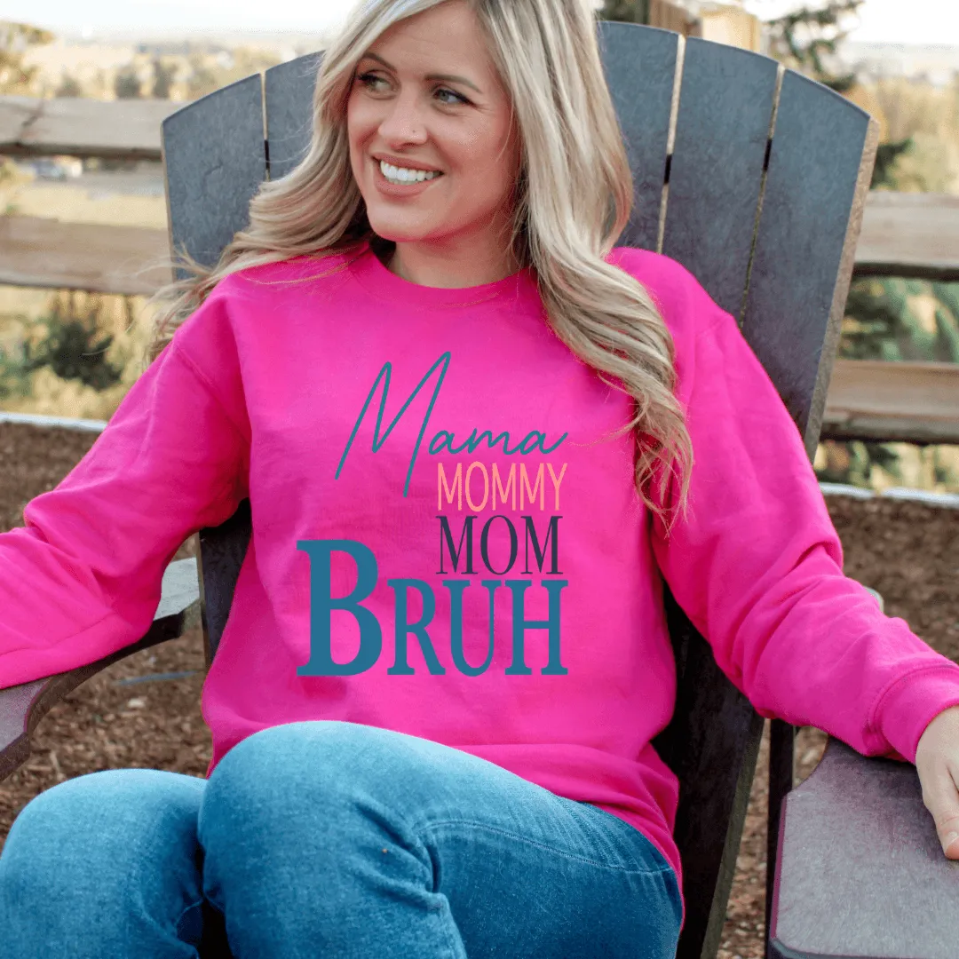 Hazel Blues® | Stages of Mom Graphic Sweatshirt