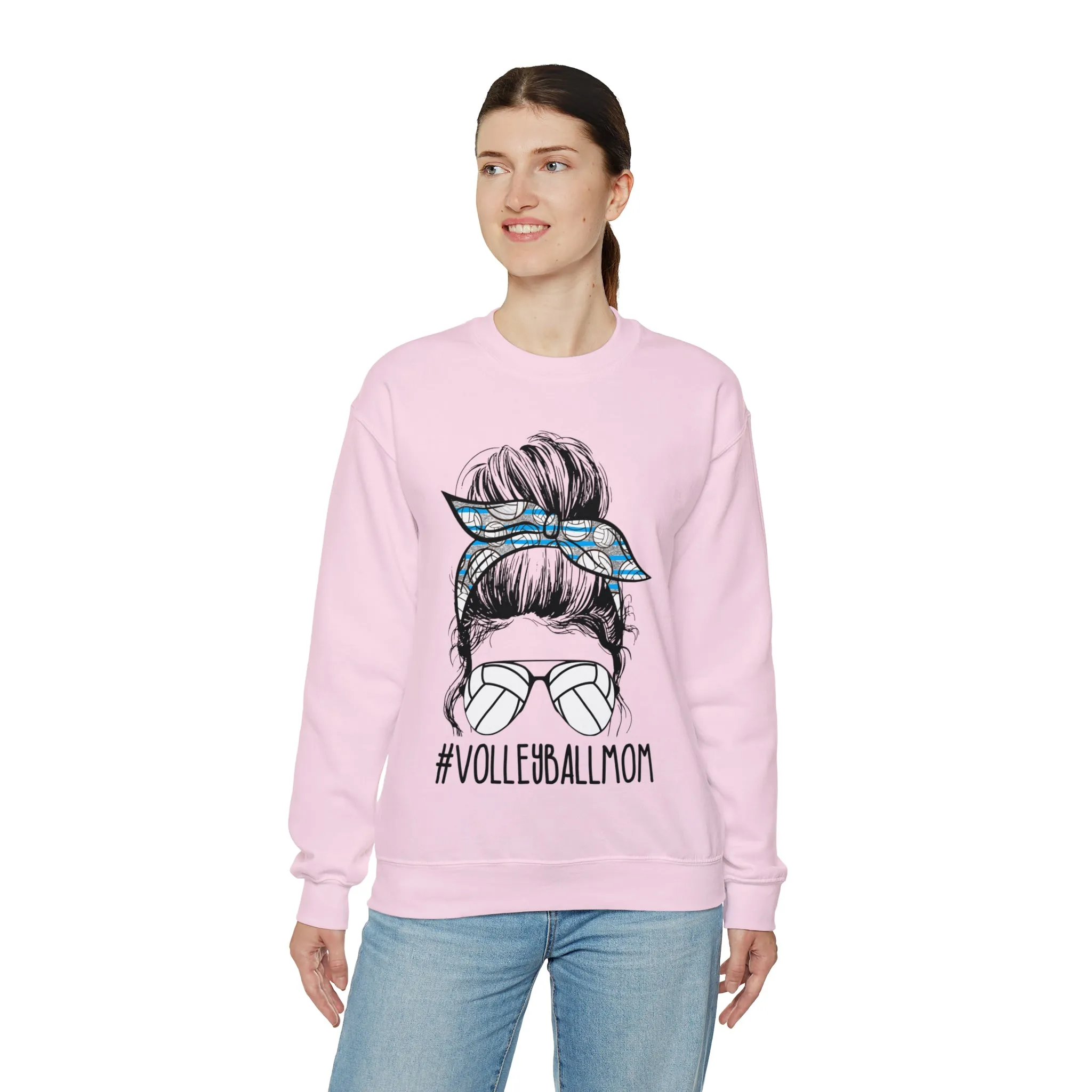 Hazel Blues® |  Volleyball Mom Graphic Sweatshirt