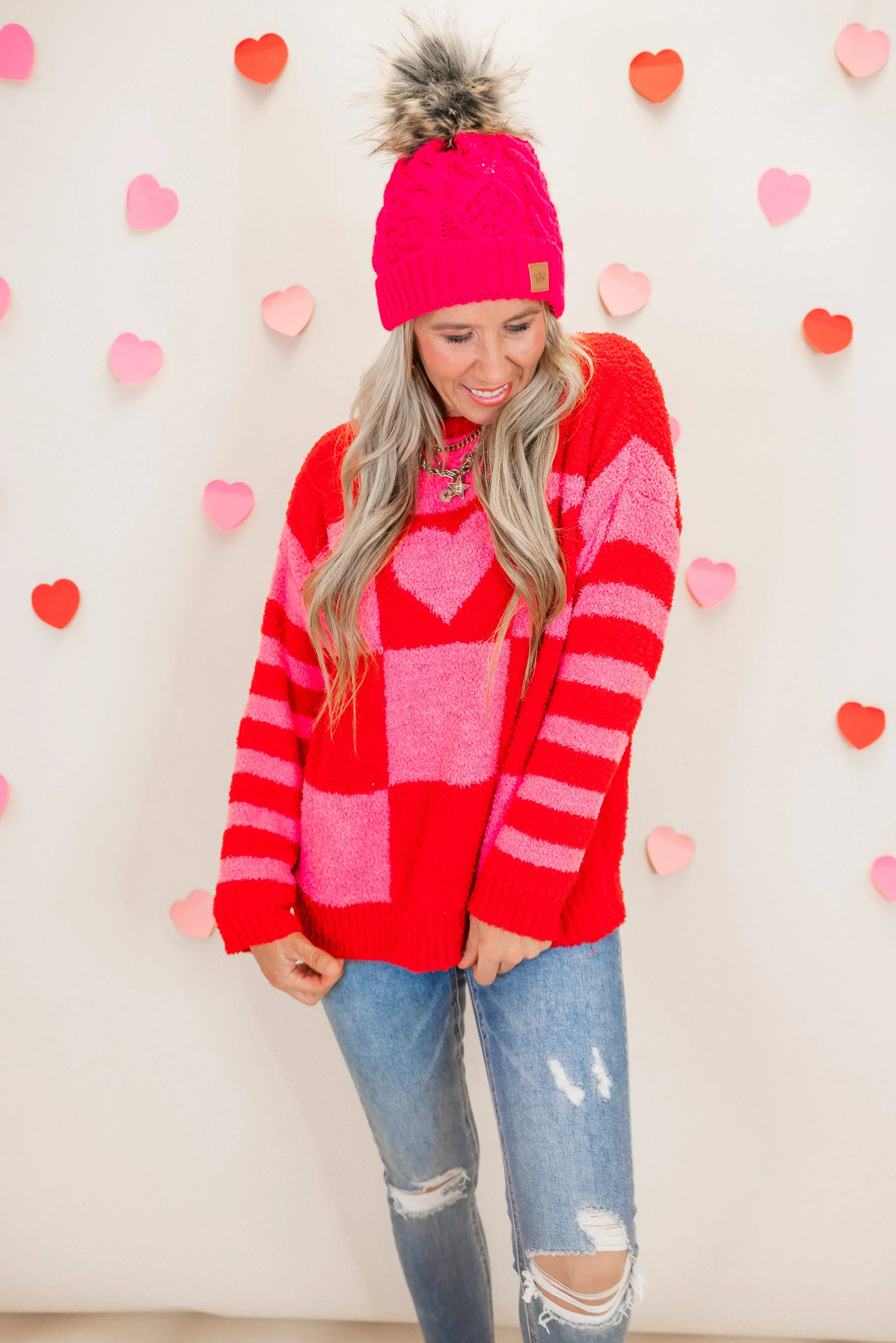 Heart on My Sleeve Dreamer Sweater | SALTY WAVE **DEAL-FINAL SALE