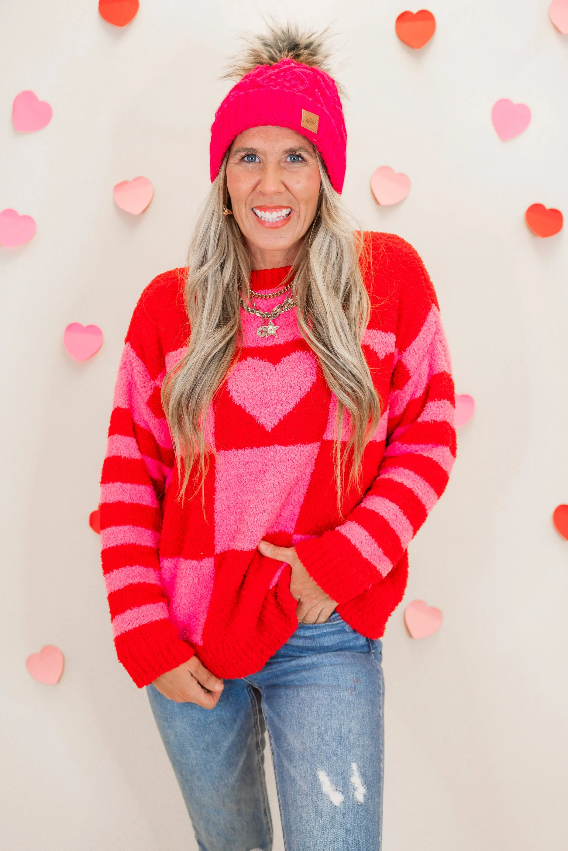 Heart on My Sleeve Dreamer Sweater | SALTY WAVE **DEAL-FINAL SALE