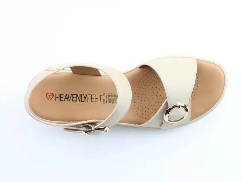 Heavenly Feet Ladies Premium Comfort Concord Sandal
