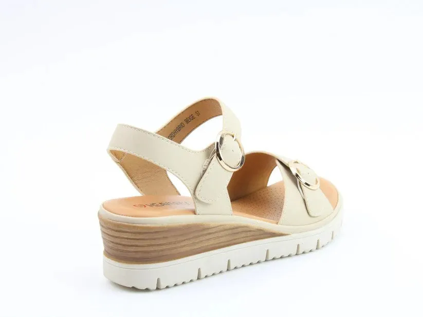 Heavenly Feet Ladies Premium Comfort Concord Sandal