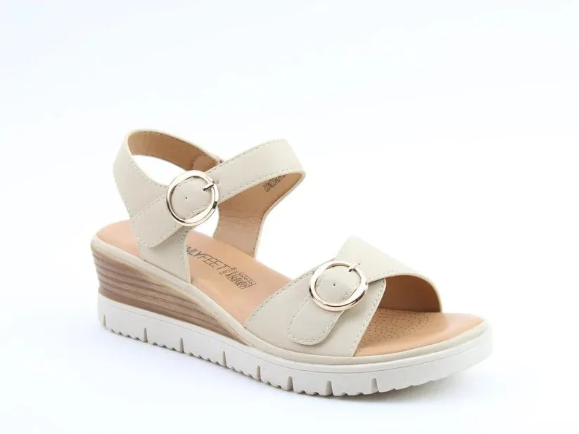 Heavenly Feet Ladies Premium Comfort Concord Sandal