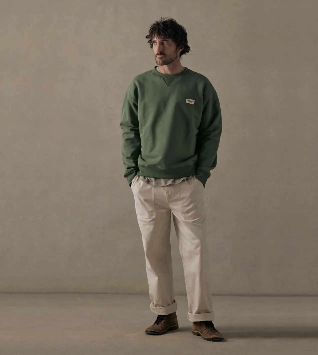 HEAVY FLEECE CREW