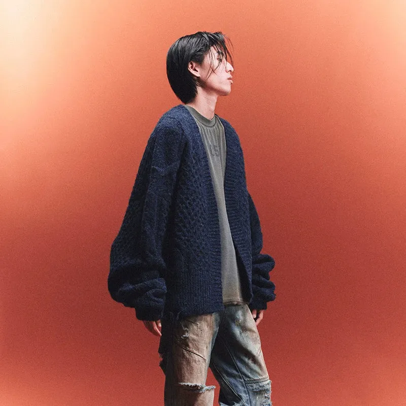 Heavyweight Wool Cardigan