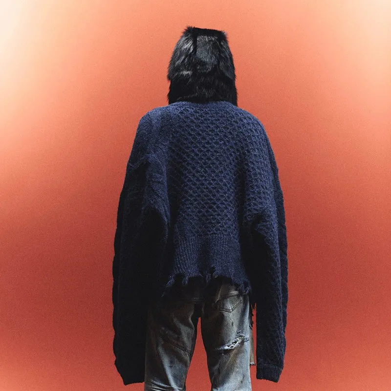 Heavyweight Wool Cardigan