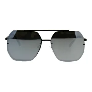 Hepta-Square Mirrored  Pilot Sunglasses