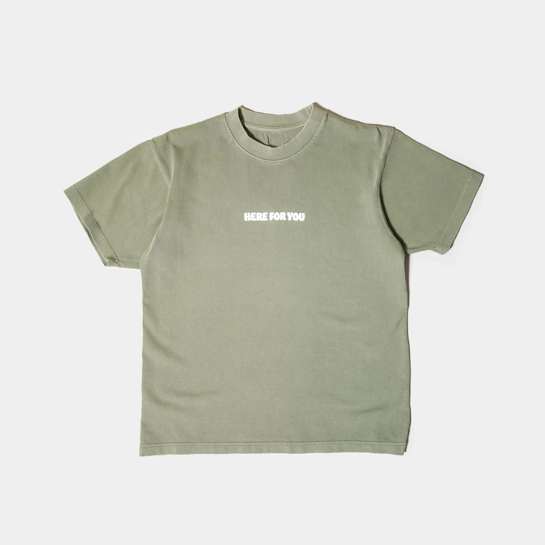 Here For You Olive Tee
