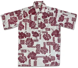Hibiscus Pareo Pullover (Khaki)