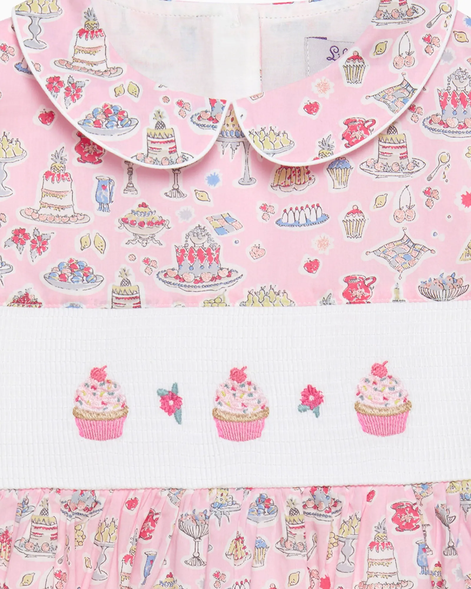High Tea Smocked Dress