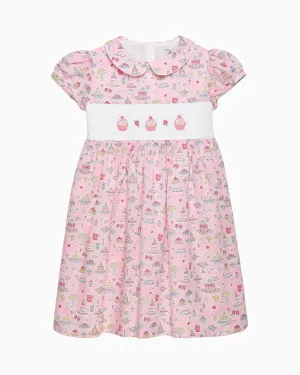 High Tea Smocked Dress