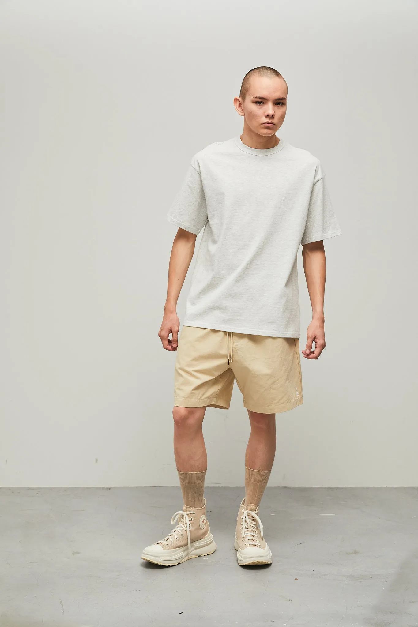 Highr, Light Khaki, Cotton Ribstop Shorts
