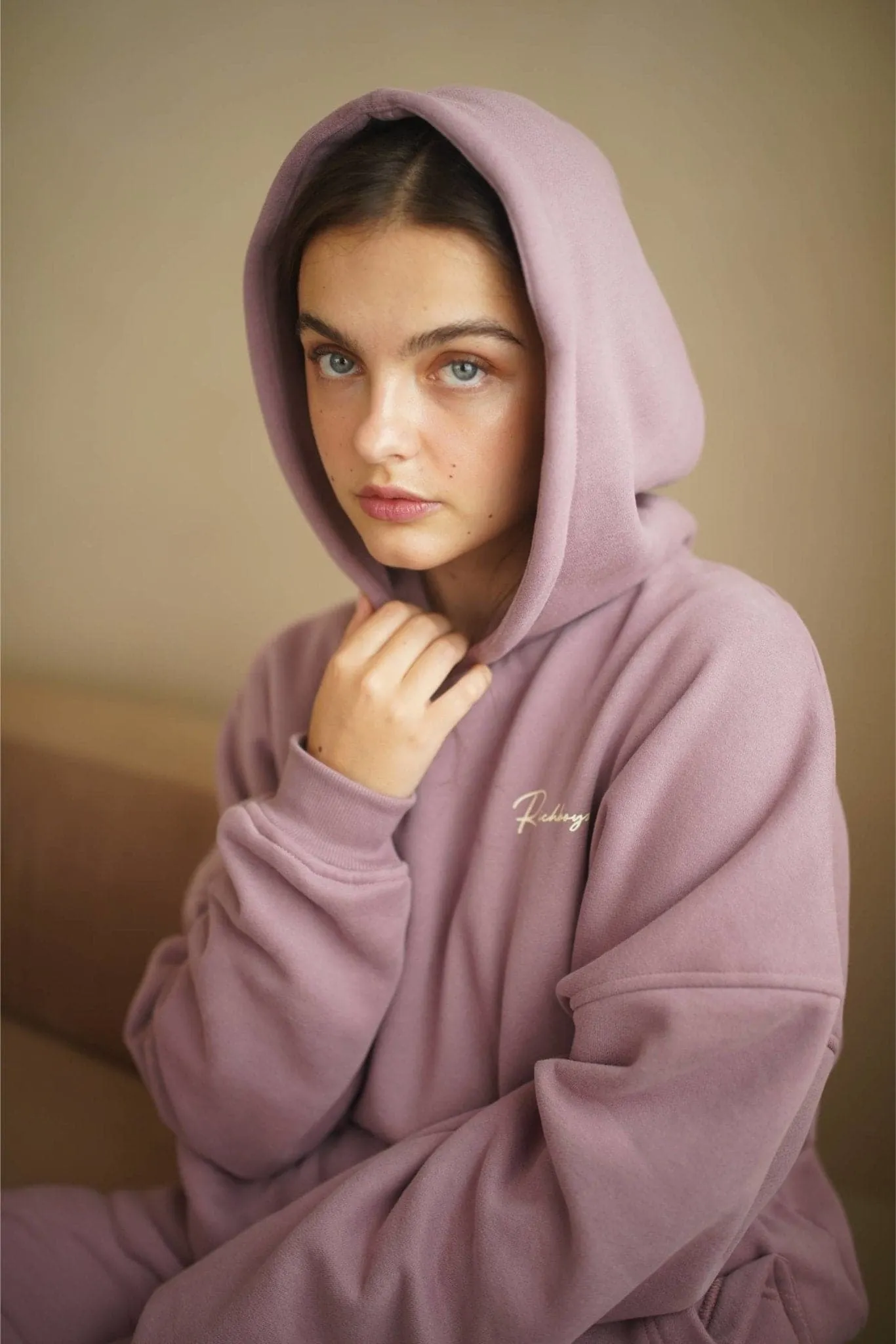 Hoodie - Old Rose