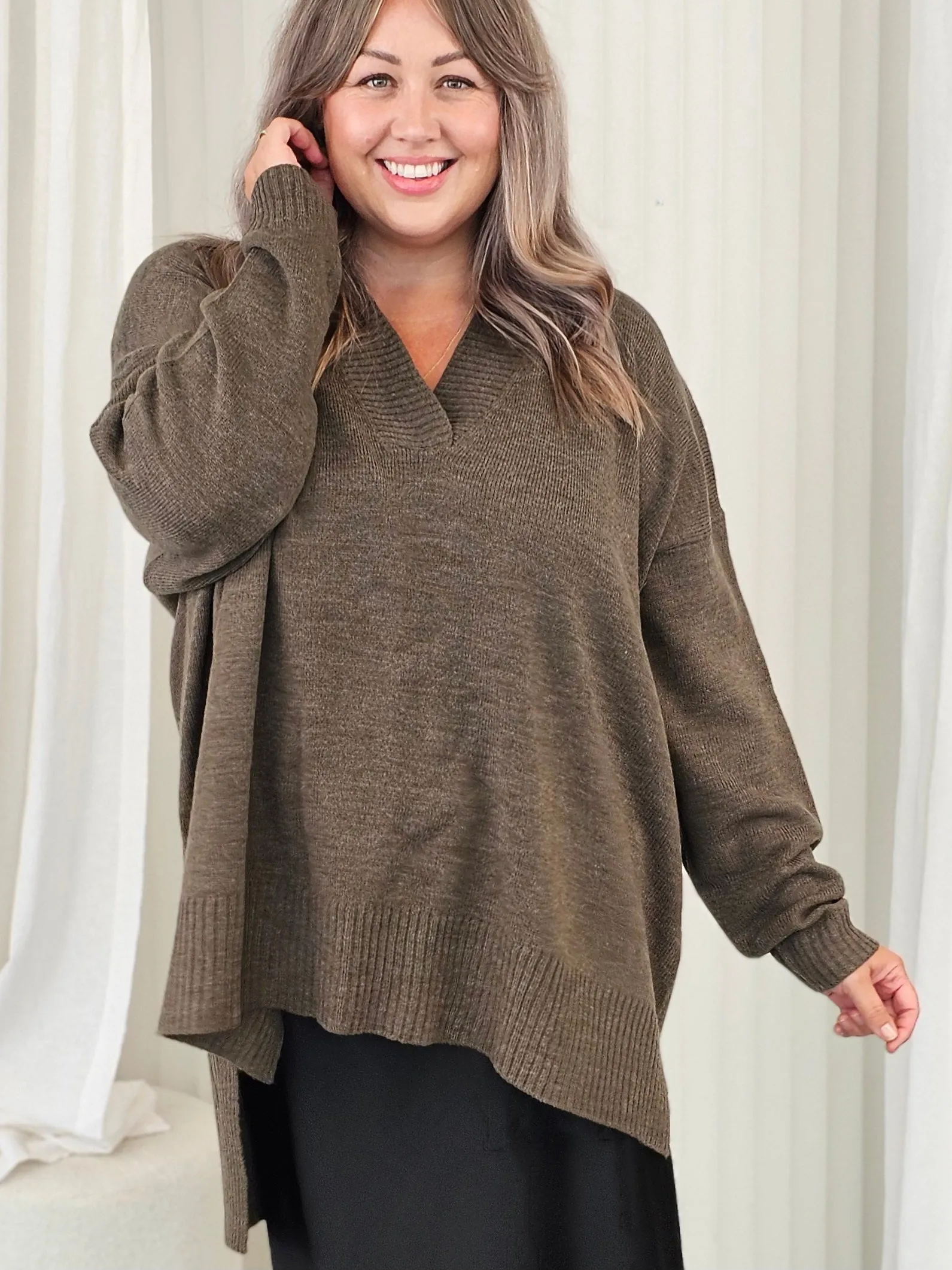 Hudson Jumper - Moss