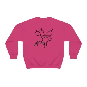 Inner Tube Girl - Okauchee Lake Unisex Heavy Blend™ Crewneck Sweatshirt