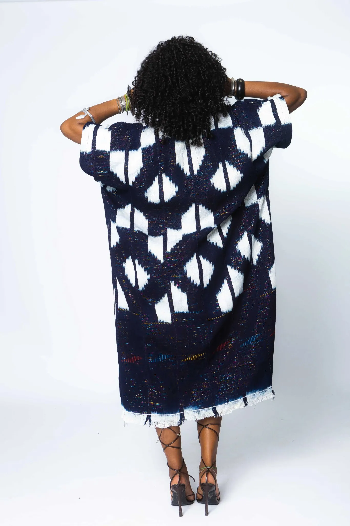 Intergalactic Assymmetrical Collar Dress