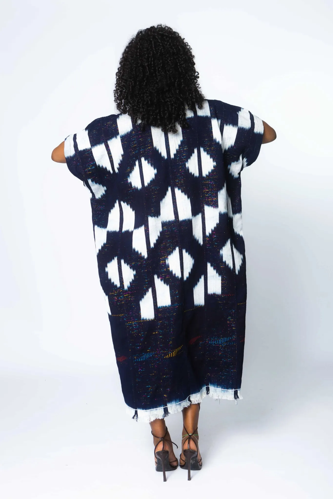 Intergalactic Assymmetrical Collar Dress