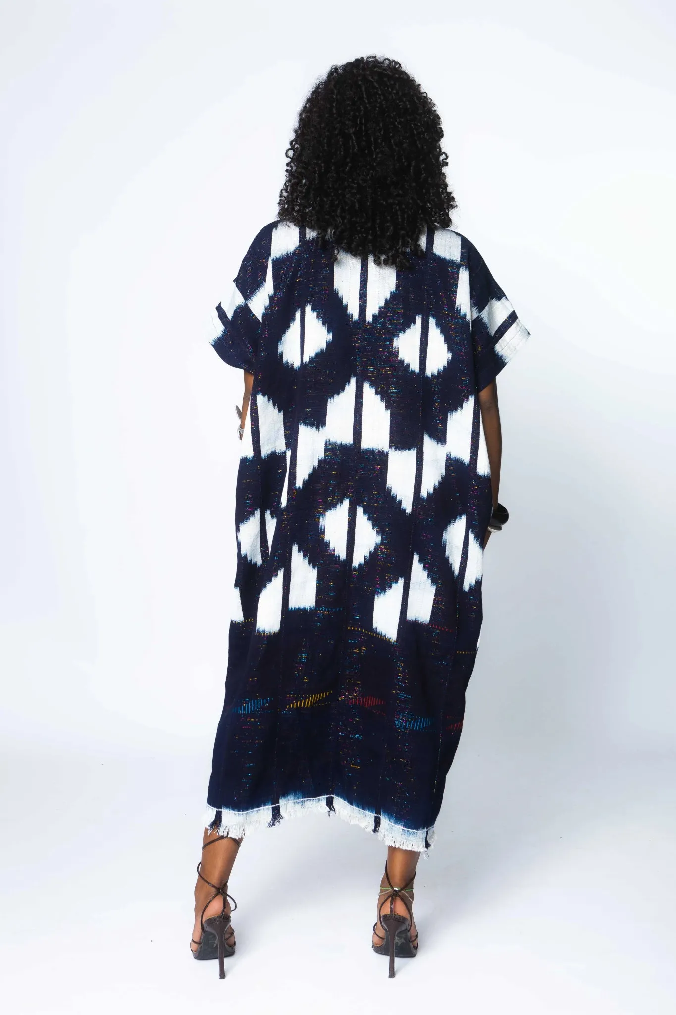 Intergalactic Assymmetrical Collar Dress