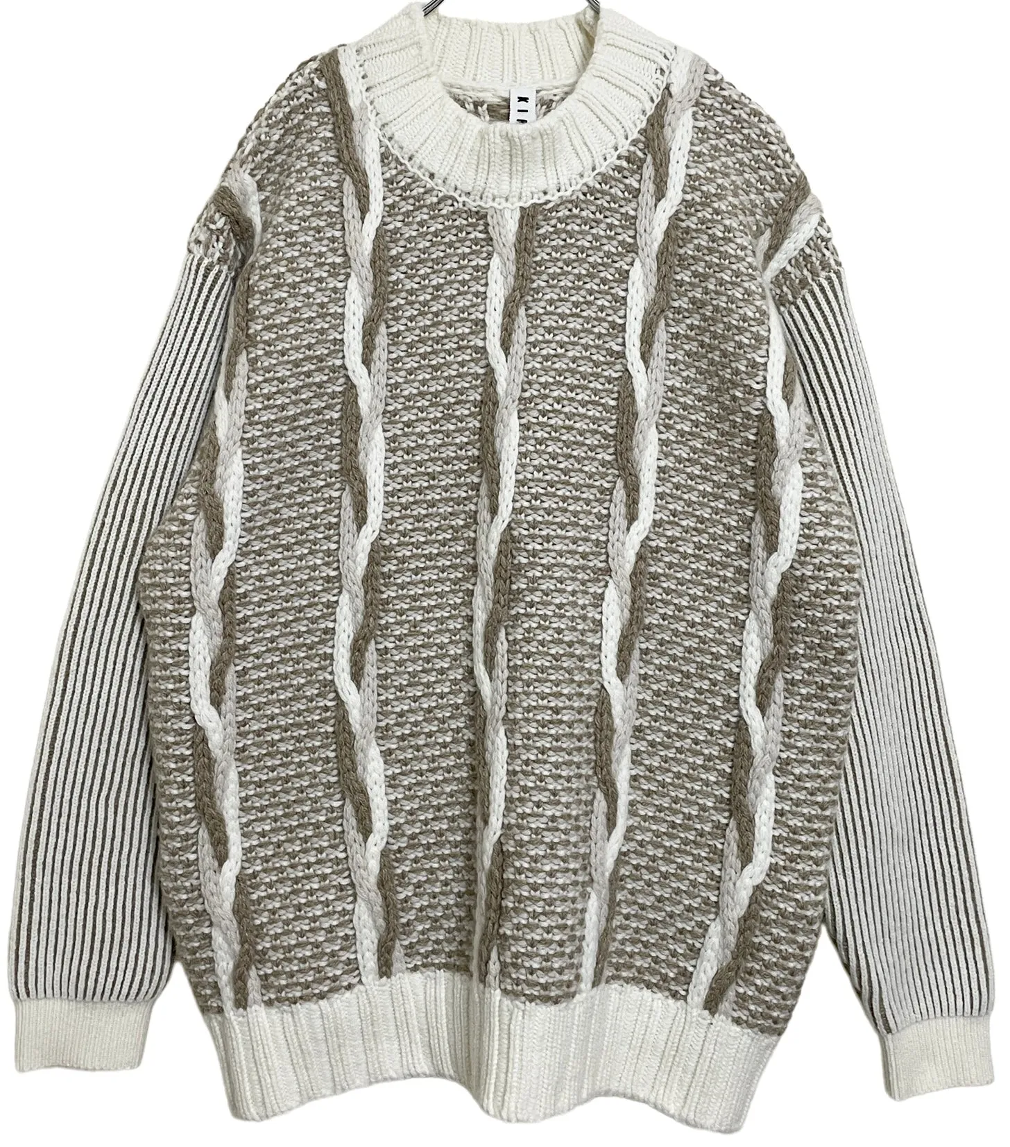IVORY CRAFT SWEATER