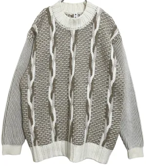 IVORY CRAFT SWEATER