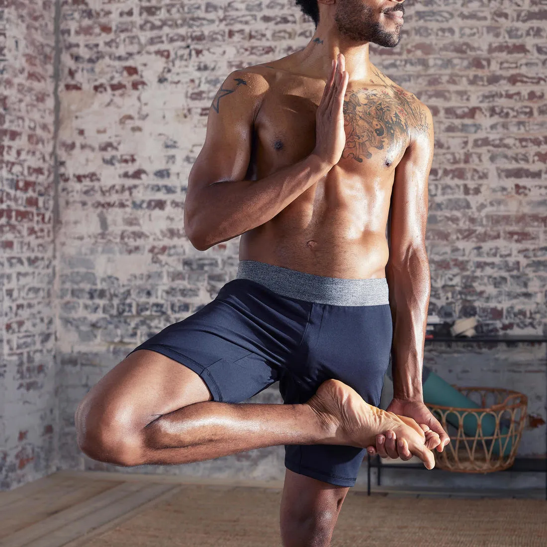 Iyengar & Hot Yoga Shorts - Dark Grey