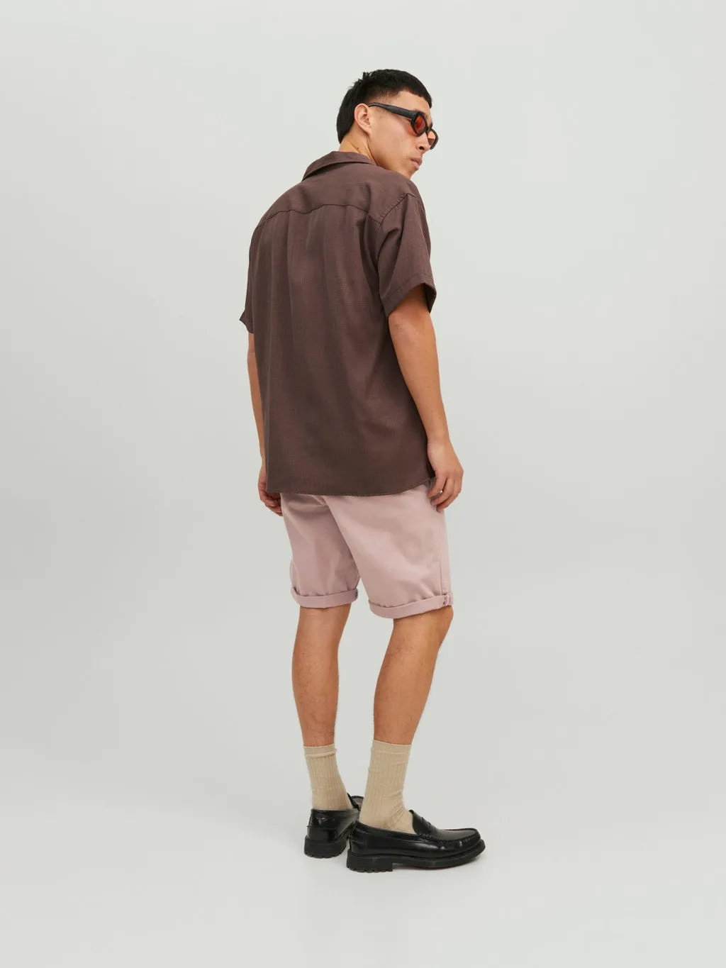 Jack Jones Bowie Chino Shorts Deauville Pink