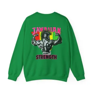 Jawaiian Strength Jawaiian Strenght Shirt Vintage Design 90s New Print Unisex Heavy Blend™ Crewneck Sweatshirt