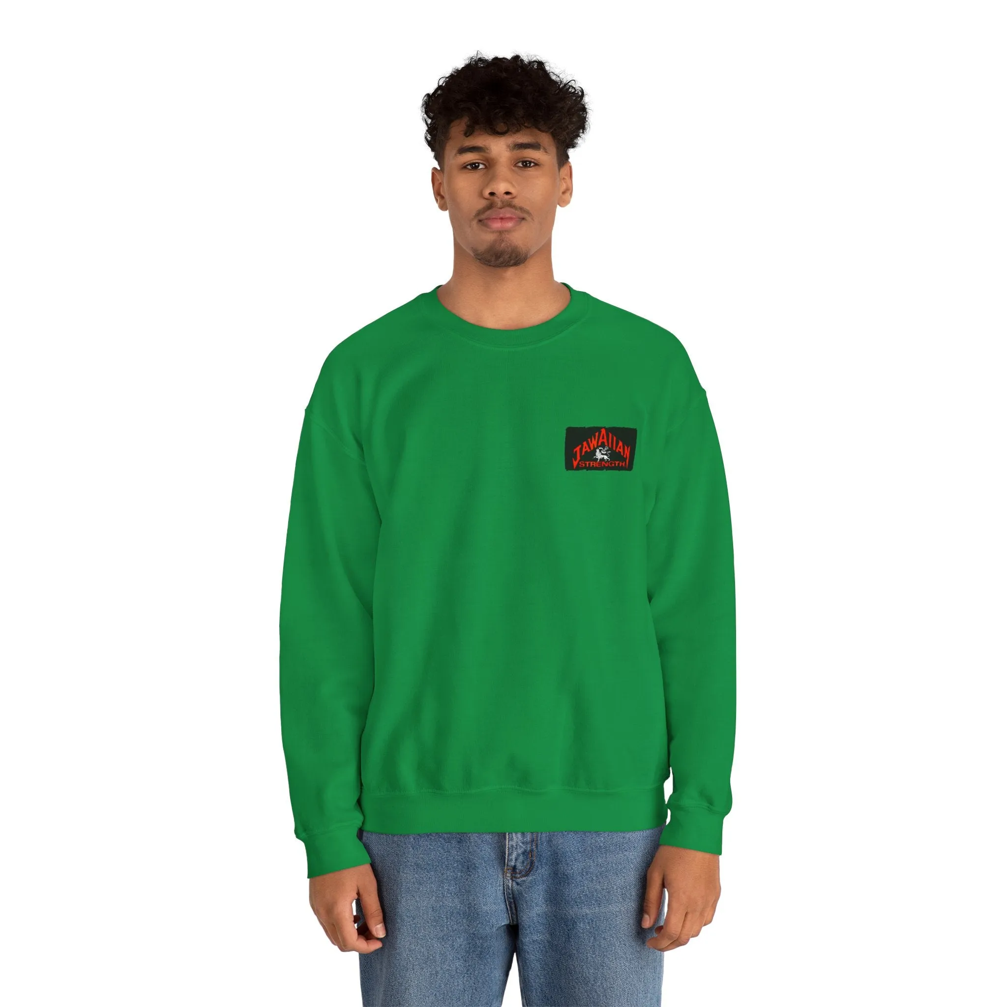 Jawaiian Strength Jawaiian Strenght Shirt Vintage Design 90s New Print Unisex Heavy Blend™ Crewneck Sweatshirt