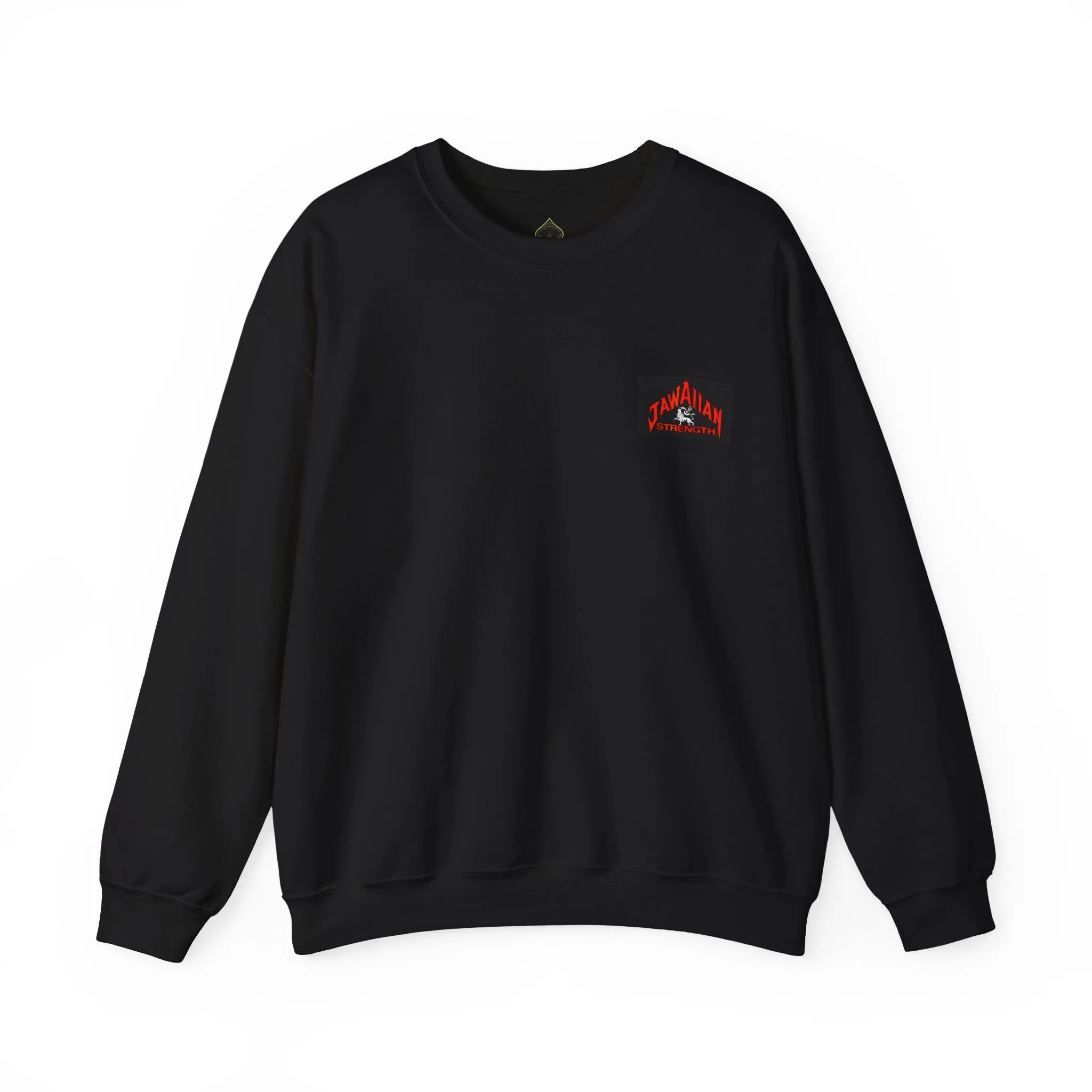 Jawaiian Strength Peace Jawaiian Style Vintage Design 90s New Print Unisex Heavy Blend™ Crewneck Sweatshirt
