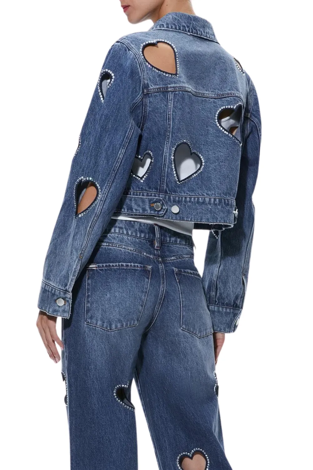 JEANS JEFF EMB OVSZD CRPD DENM J