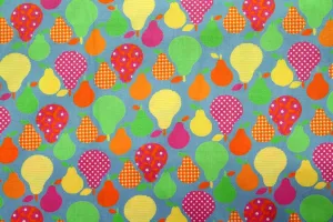 Jellybean Pears Green Patchwork / Craft Fabric