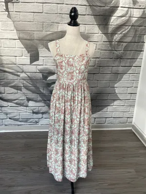 Jennifer Midi Dress in Light Teal