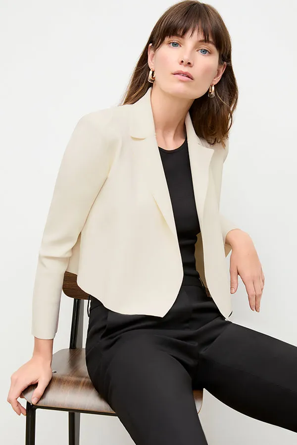 Jolie Lapel Jardigan :: Ivory